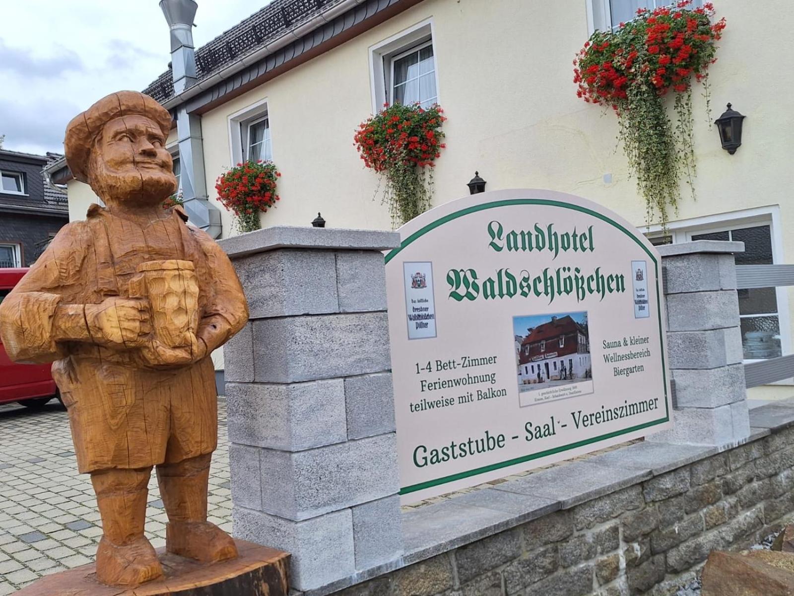 Landhotel Waldschloesschen Mit Gaststube Sohland an der Spree Eksteriør bilde